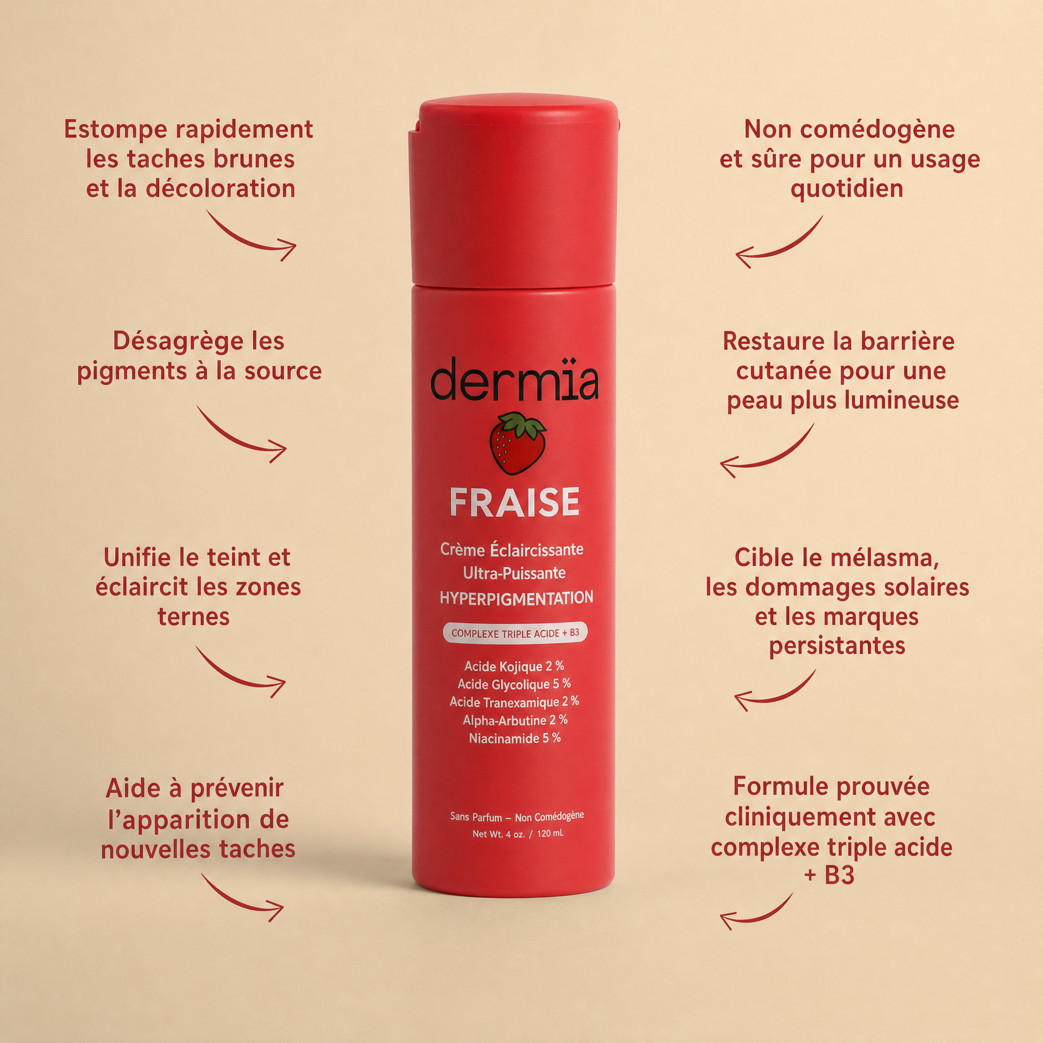 Dermïa Complexe Triple-Acide Anti-Taches
