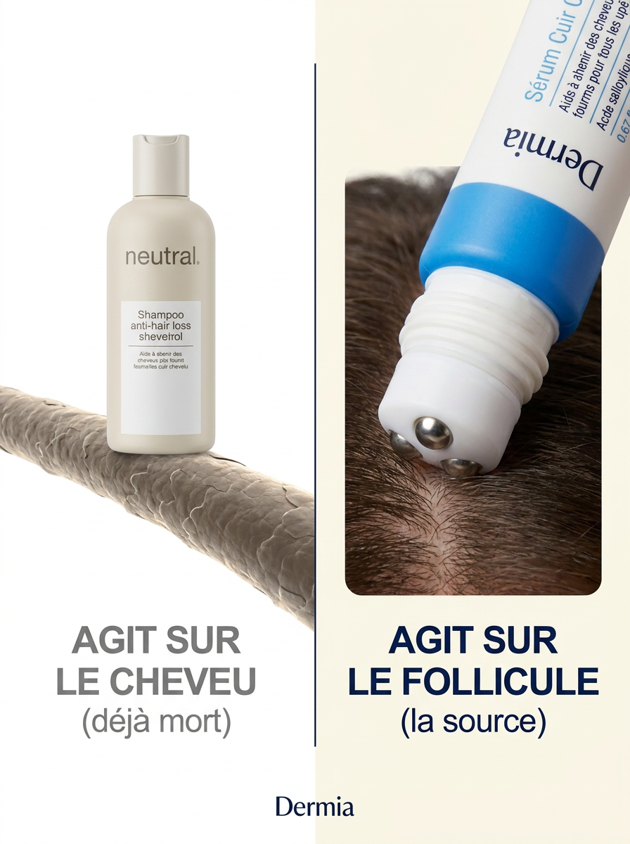 Sérum anti chute spéciale ménopause