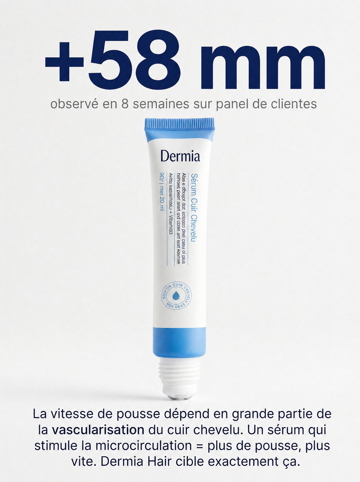 Sérum accélerateur de pousse cheveux afro