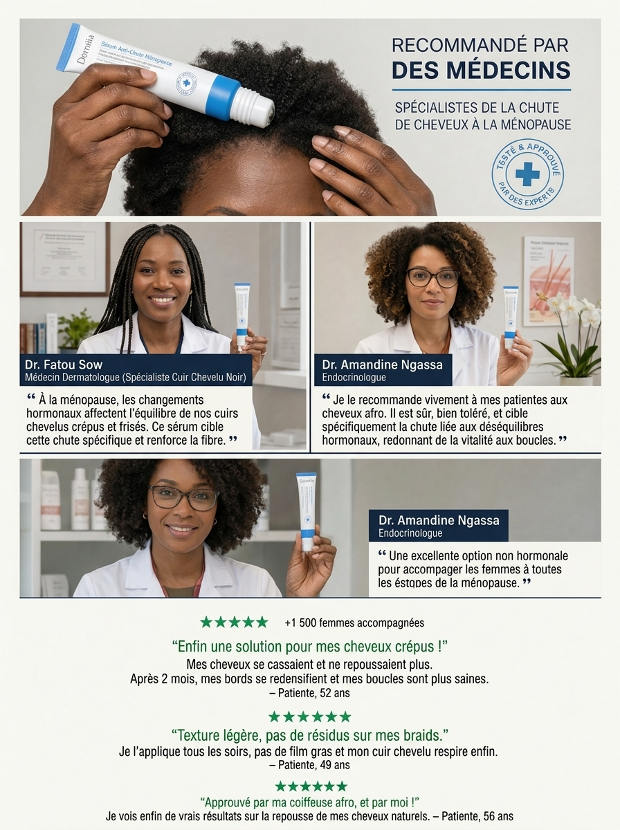 Sérum accélerateur de pousse cheveux afro